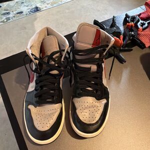 Jordan Air Jordan 1 Retro High OG BQ6472-060 Black Red Gray Men's Sneakers High…